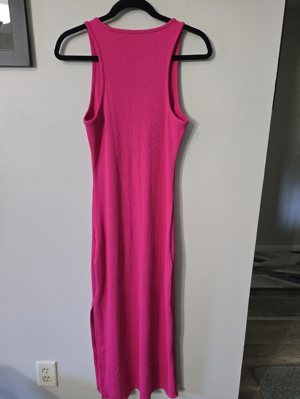 WHBM FORME Rib Sleeveless Midi Dress, M, EUC - Picture 12 of 13